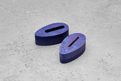 Больстер из G-10 (авторской) 12мм, 37x20мм, имитация тимаскуса