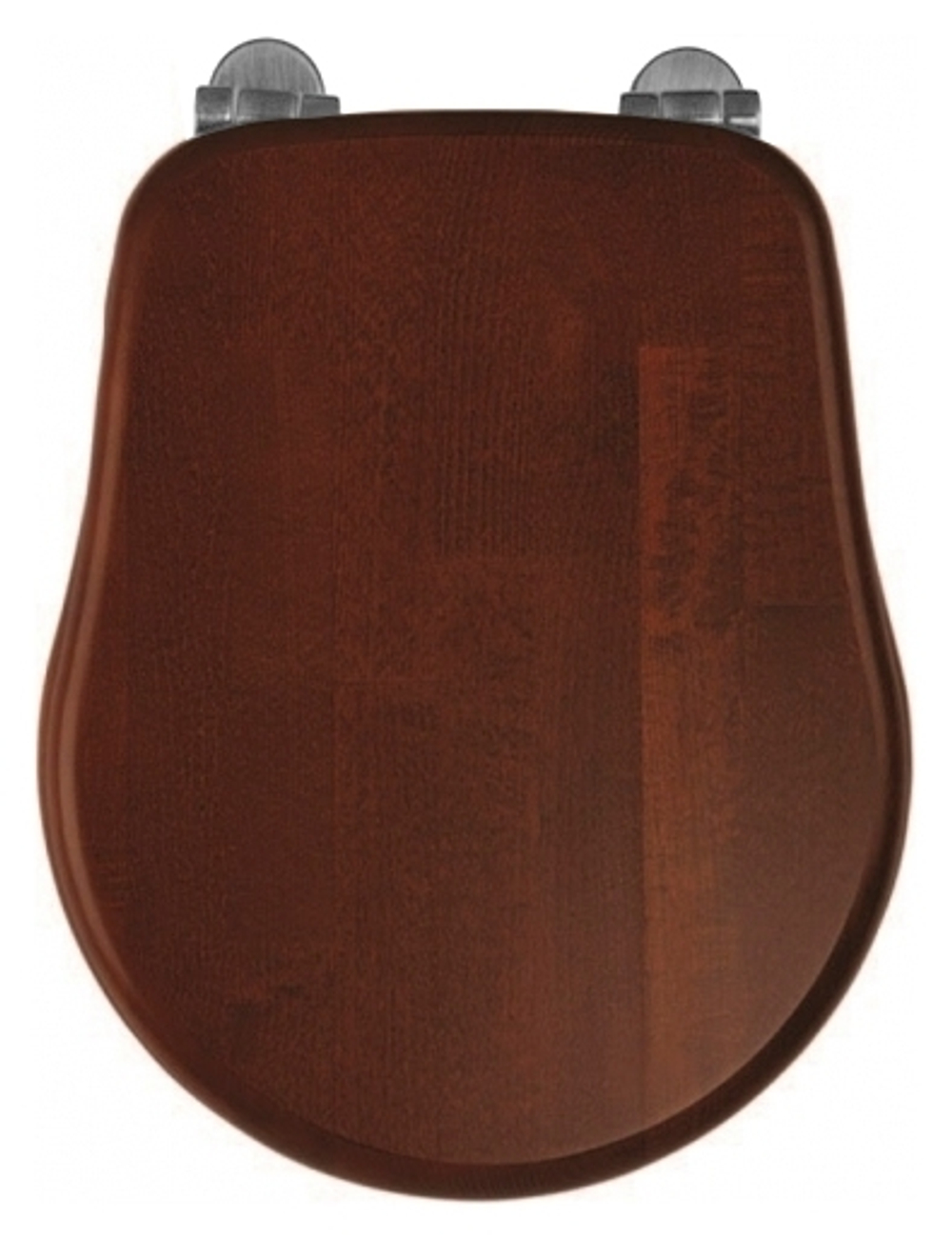 Сиденья для унитаза Migliore Bella 20677 с микролифтом, цвет: орех/хром