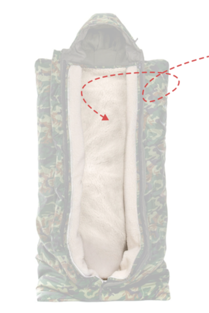 Меховая подкладка- вкладыш к спальному мешку ПРОФЕССИОНАЛ 2