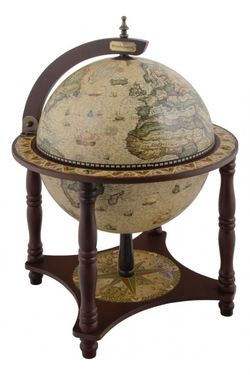 CG33006N Глобус-бар настольный, сфера 33 см, PTOLEMAEUS