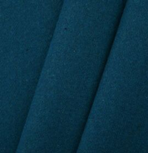 Пальтовое сукно 368-500 гр/м2, 50% шерсть, 50% п/э, 150 см, морская волна