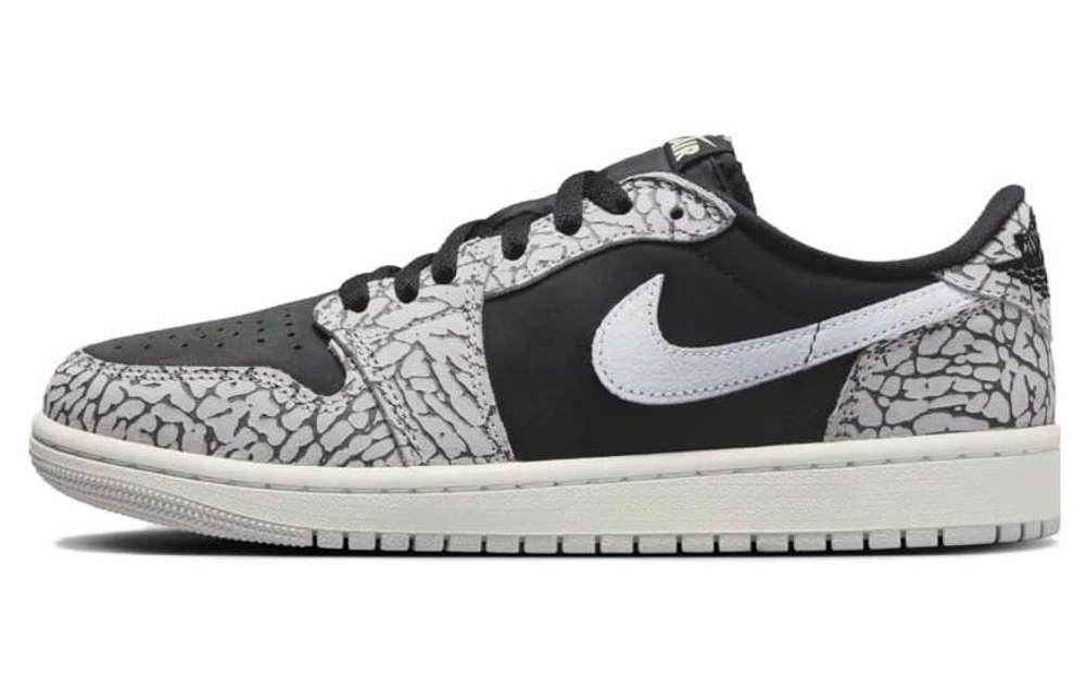 Кроссовки Jordan Air Jordan 1 Low "Black Cement" (Женская размерная сетка)