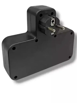 Сетевой фильтр двойник для розетки с 2 USB и Type-C