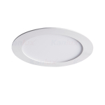 Светильник встраиваемый светодиодный 6 вт KANLUX ROUNDA V2LED6W-WW-W