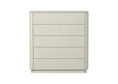 Комод Tammi 5 ящиков ширина 100 см (молочный)