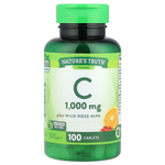 Nature's Truth, витамин C с диким шиповником, 100 капсул