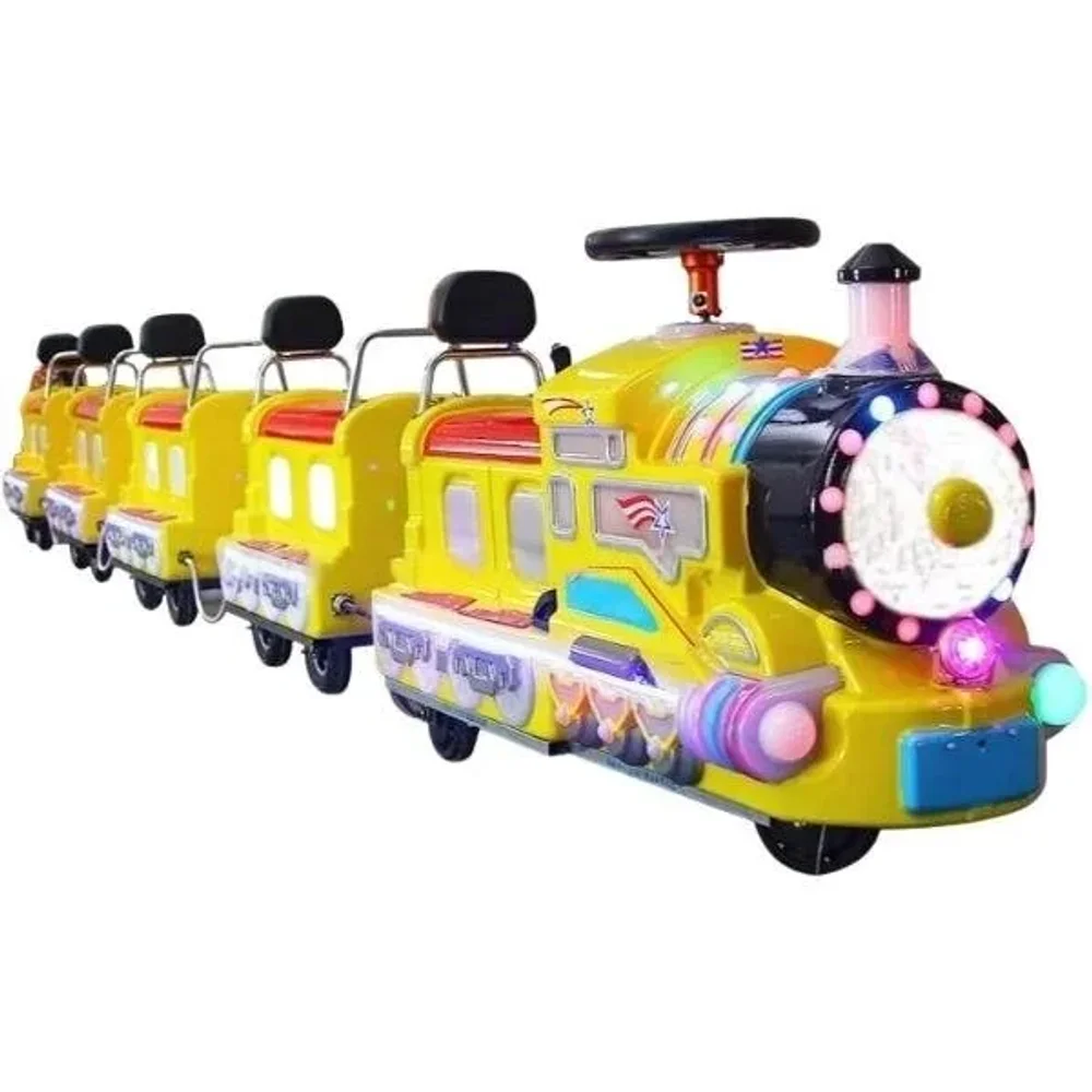 Безрельсовая железная дорога аттракцион для парка