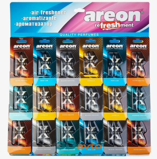 Ароматизатор гелевый AREON Refreshment LIQUID 8ml X-Version (дисплей 18шт) 704-333-XV
