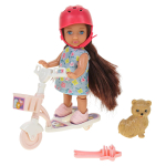 Кукла тип модница с аксесс. коробка 4603