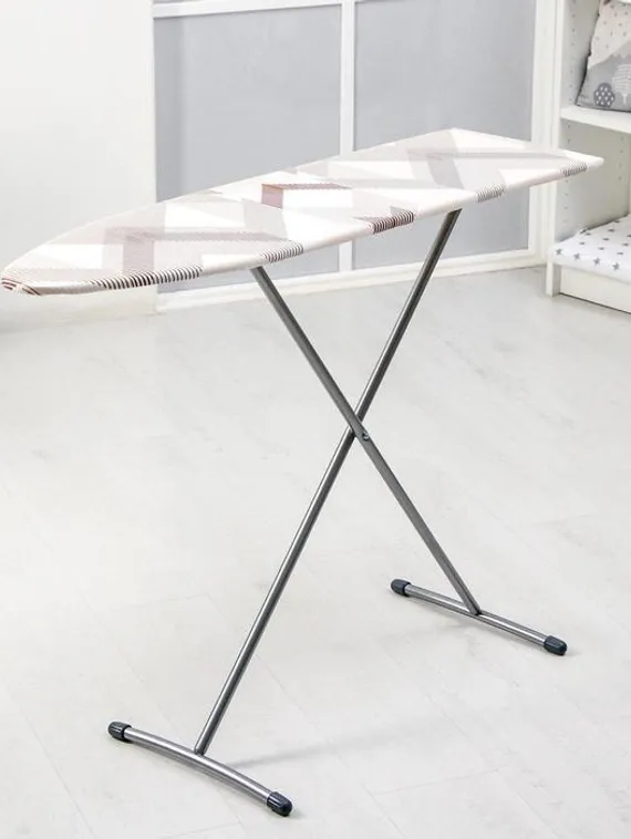 Доска гладильная Nika «Лина. Эконом», 106,5×29 см, два положения высоты 70,80 см, рисунок МИКС