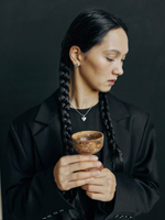 Подвес в форме сердца TAM с традиционным орнаментом