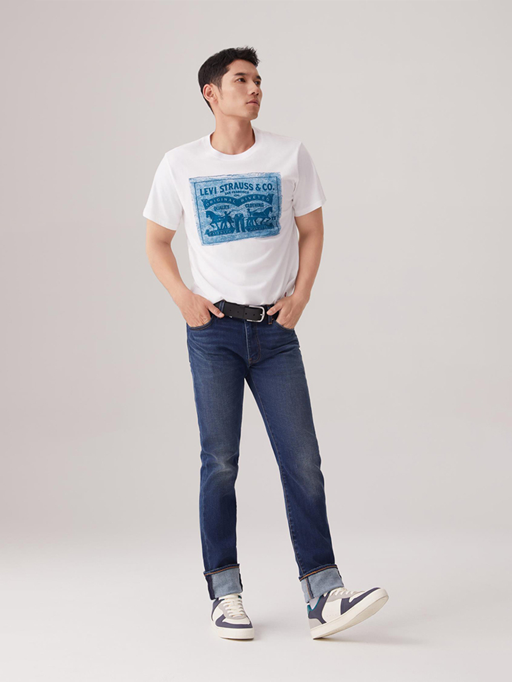 Мужские джинсы Levi's 511 Slim Fit 04511-6141, Утепленные