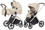 Коляска Carrello Vector CRL-6550 и автокресло Cybex Aton B2 Bay Blue 3 в 1 Seashell Beige