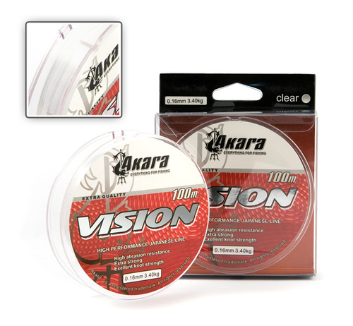 Леска Akara Vision прозр. 100 м 0,18