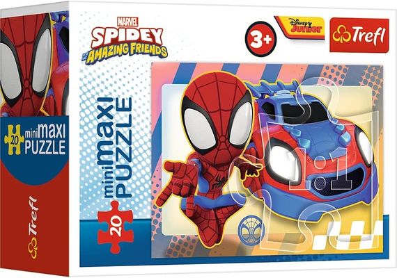 Pazl \ Пазл Trefl 20 Mini Maxi Pieces Puzzle Amazing Spidey 21135