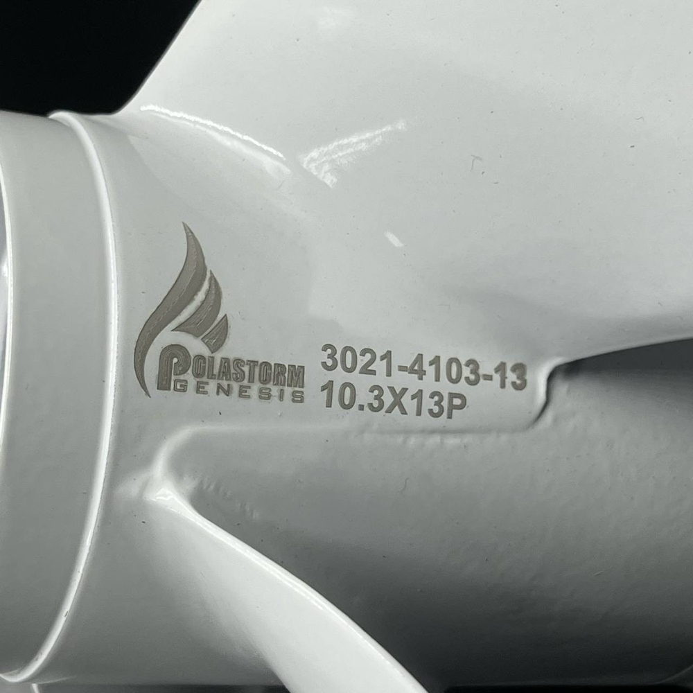 Гребной винт Yamaha 40-55, F30-60 Megara (4x10.3x13) (Polastorm)