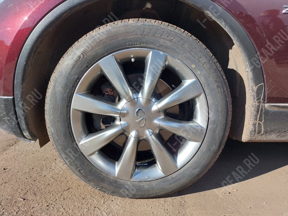 Окрас дисков R18 в штатный цвет Infiniti EX25, QX50, EX35, EX37