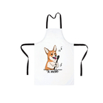 Фартук "Корги поёт"