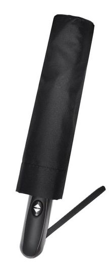 Мужской зонт Три Слона Чёрный, Полный автомат 600