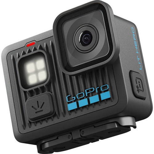 Экшн-камера GoPro LIT HERO 4K, встроенная подсветка, черный (CHDHF-132-AT)