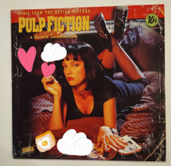 Винтажная виниловая пластинка LP Криминальное Чтиво Pulp Fiction (Music From The Motion Picture) (Germany 1994)