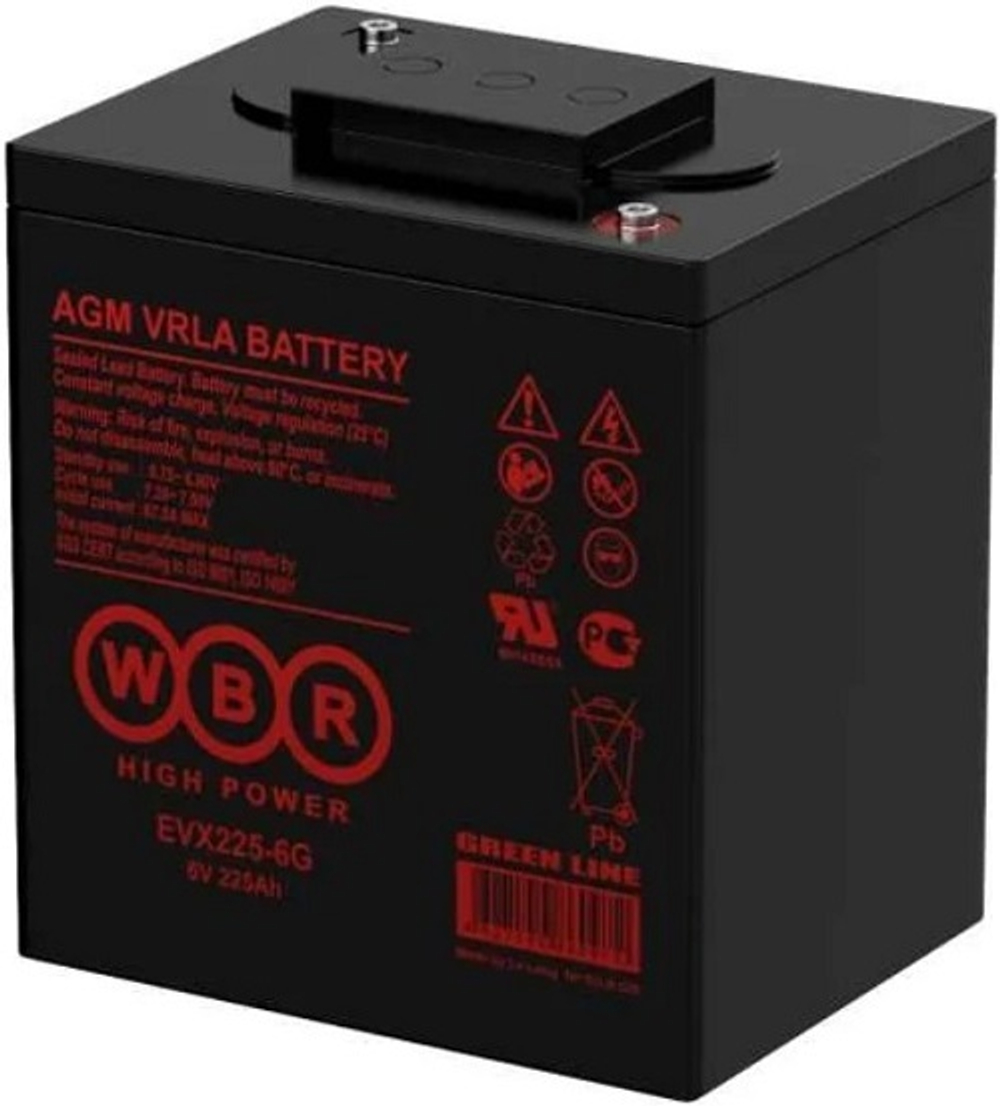 Аккумулятор  WBR EVX225-6G WBR