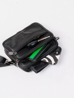 Сумка через плечо кожаная барсетка