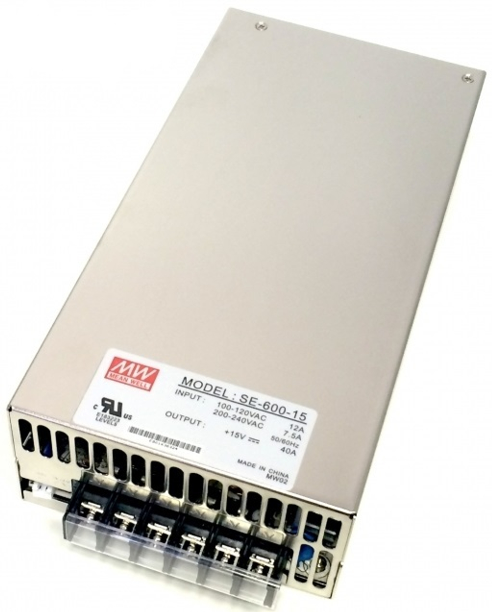 Преобразователь AC-DC сетевой Mean Well SE-600-15