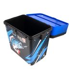 Ящик для зимней рыбалки &quot;ICE FISHING PERCH&quot; Helios, 19 л, синий/6/