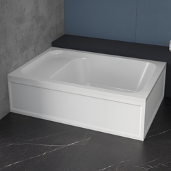 Душевой поддон прямоугольный RGW BC/L (с сиденьем) (900x1200)