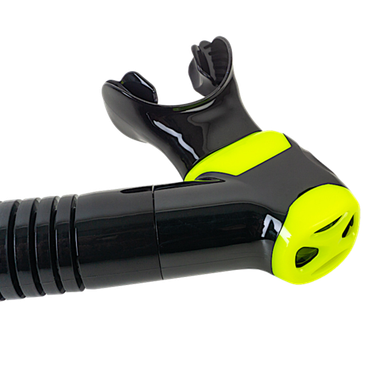 Трубка Scorpena K4 c двумя клапанами Жёлтая *