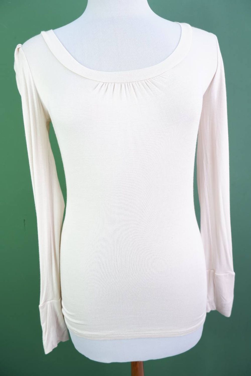 Лонг молочного оттенка, повседневный 46 размер