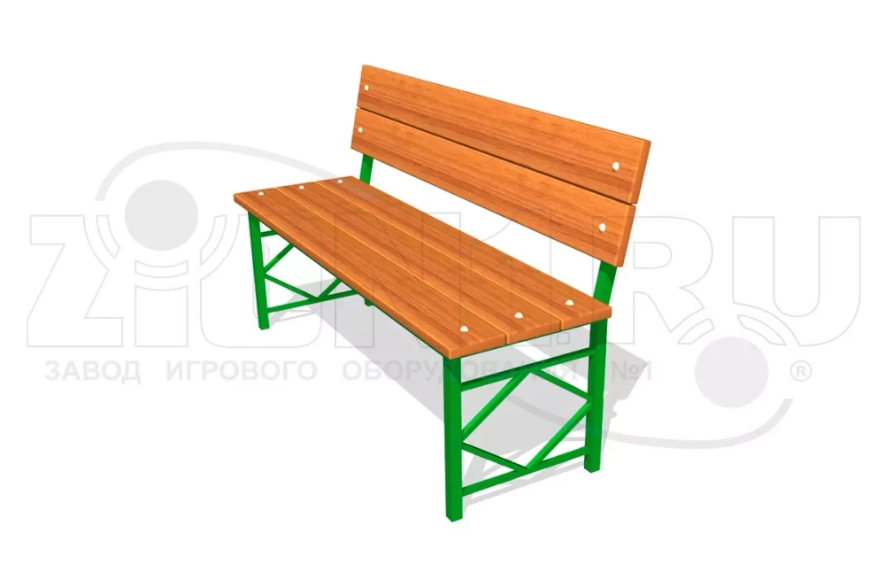 Скамейка парковая ДП4