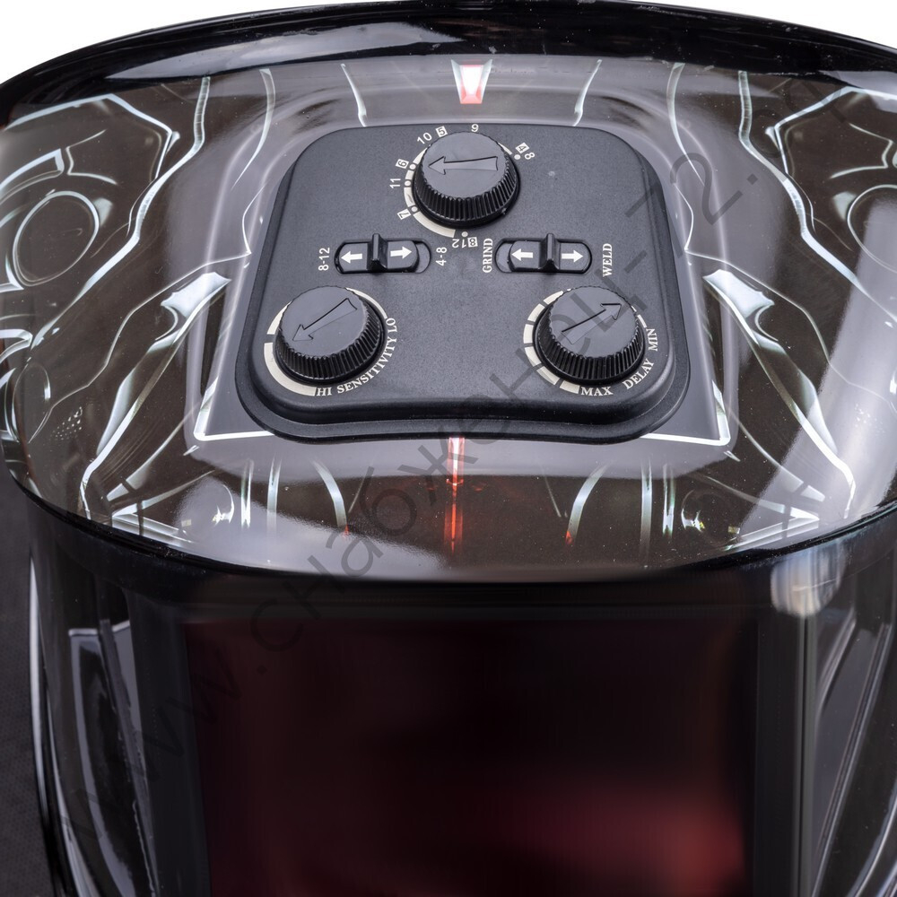 Маска сварщика КОРУНД МЕГА чёрная (ф-р MEGA, внеш. регулировка) в коробке