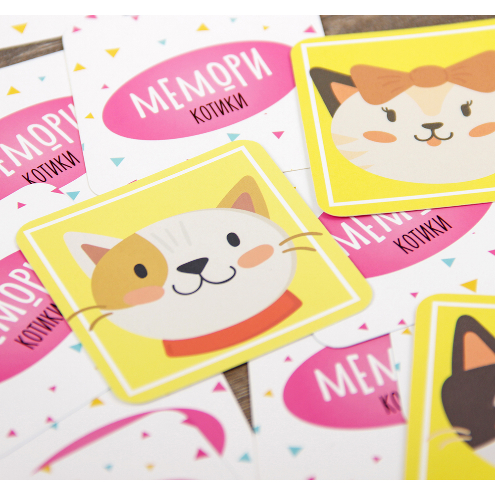 Мемори. Котики