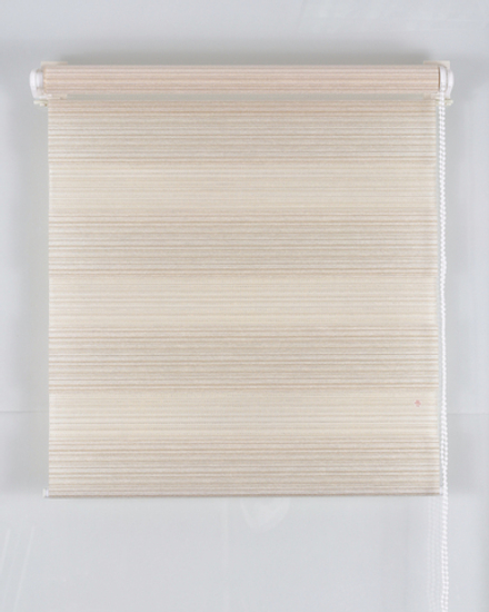 Рулонная штора зебра, белый