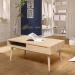 Стол журнальный из массива дуба Nord 8