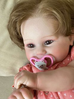 Кукла Реборн мягконабивная 60см в пакете (FA-604)