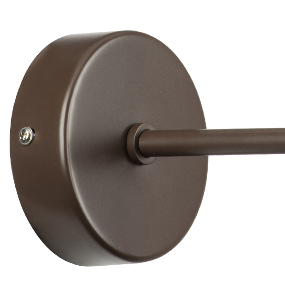 813617 Бра GLOBO 1х40W E14 умбра/белый