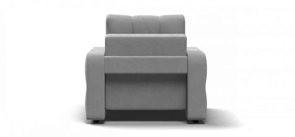 Денди кресло-кровать Велюр Монолит сталь