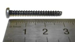 Саморез 3,6*31,8 (цилиндр головка) черный, накладки порогов (уп100шт) 2108 00001-0076688-079