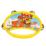 Бубен 16см, оранжевый, пакет 886B