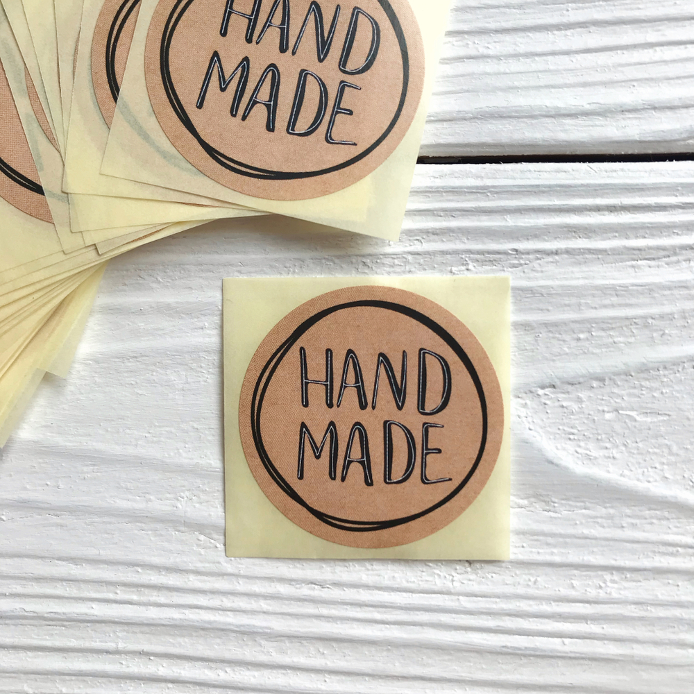 Наклейки "Hand Made"