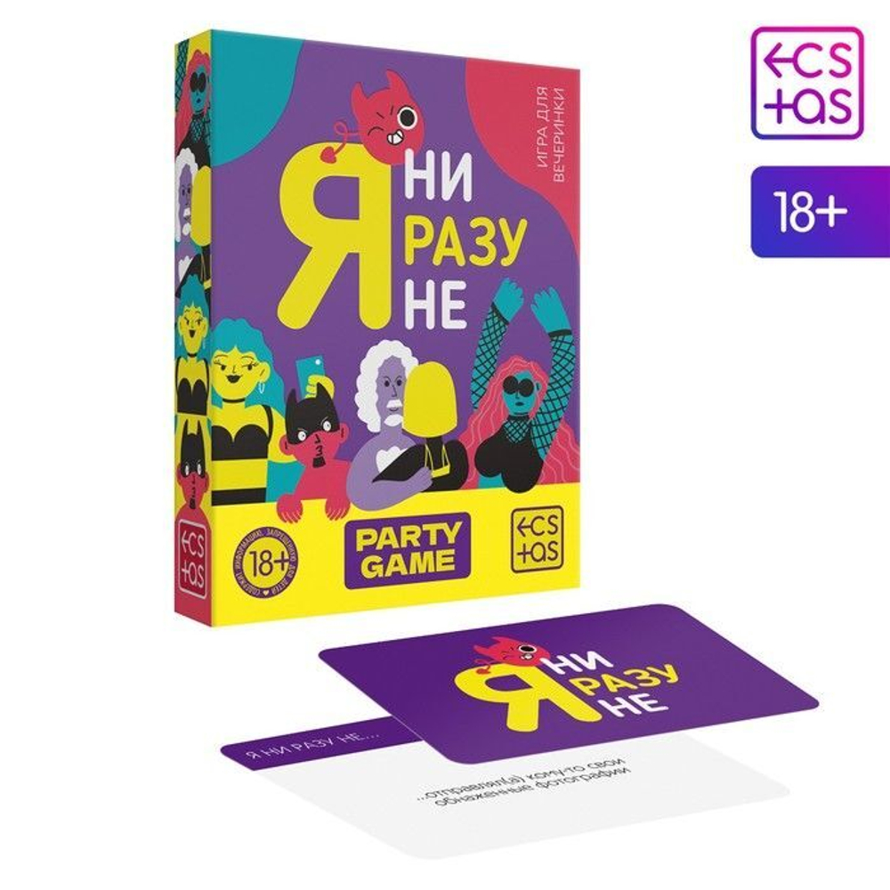 Игра для компании  Я ни разу не