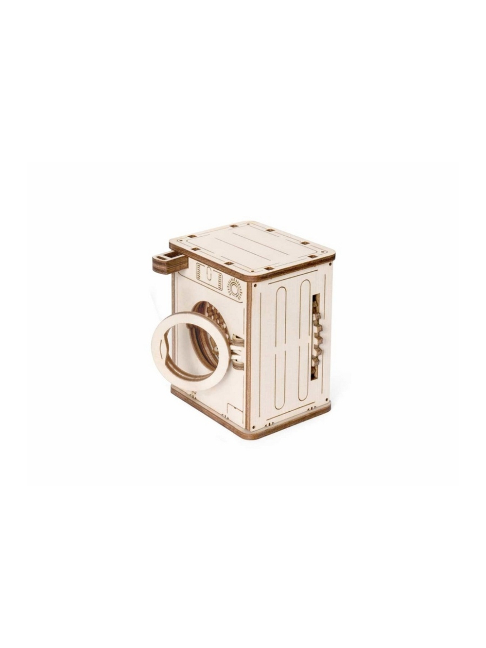 Деревянный конструктор Lemmo МОДЕЛЬ "НАБОР МЕБЕЛИ ВАННАЯ", 129 деталей