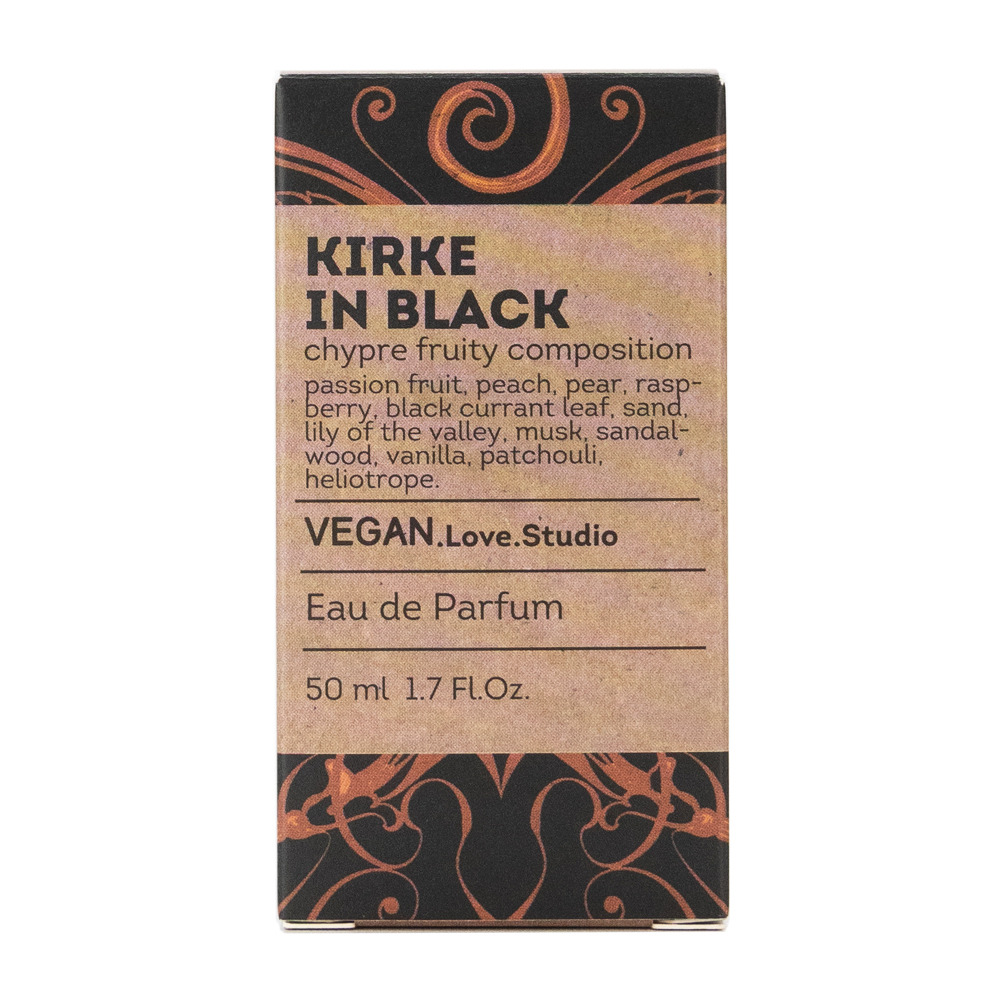 Вода парфюмерная Vegan Love Studio Kirke In Black (Веган Лав Студио Кирке Ин Блэк) – 50ml for women