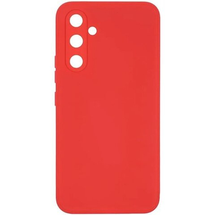 Накладка Samsung A34 5G силикон матовый красный Soft Case Zibelino