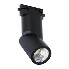 ST650.436.10 Св-к трек. Черный LED 1*10W 3000K 800Lm Ra>90 38° IP20 D60xH190 165-265V БЭЙС