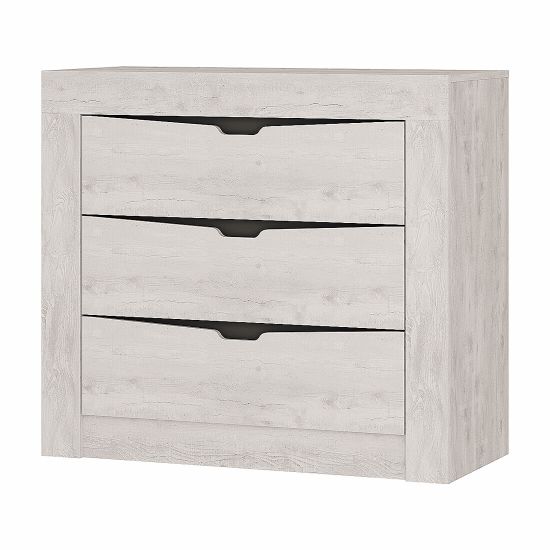 Леонардо bts КМ-13 Комод бетон пайн светлый/графит