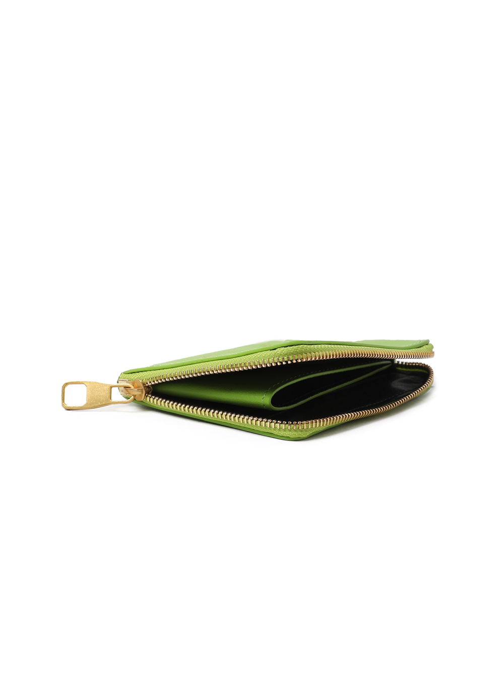 Бумажник Кожаный На Молнии Zipper Wallet